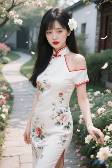 旗袍美女分镜头_老宅
