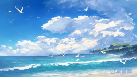 海滩风景