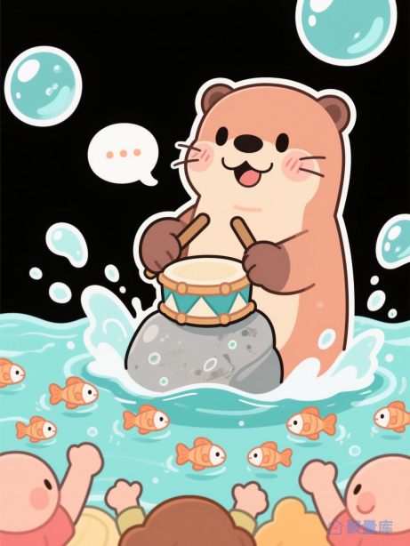 水獭音乐会