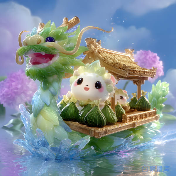端午龙舟粽子