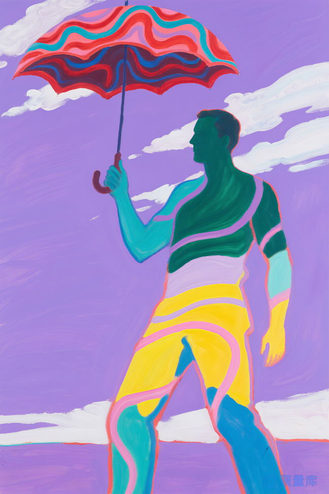 紫色的雨