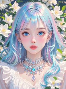梦幻童话风少女