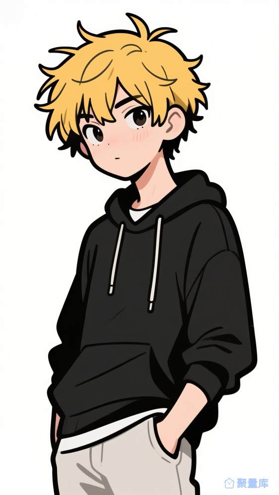 插兜男孩