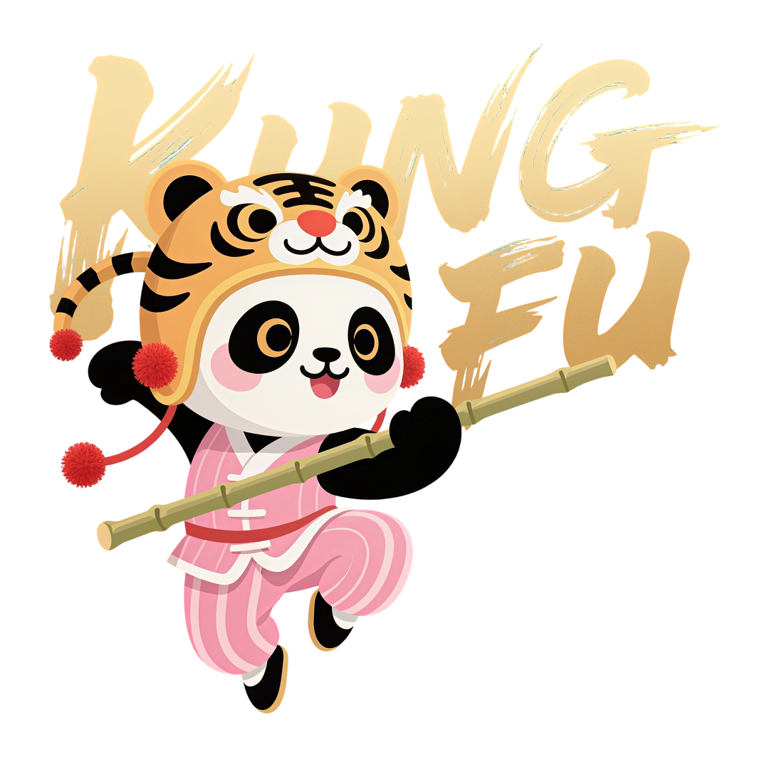 高清免扣 T恤印花图案 可爱卡通功夫熊猫乐武插画 壁纸 手机壳 鼠标垫
