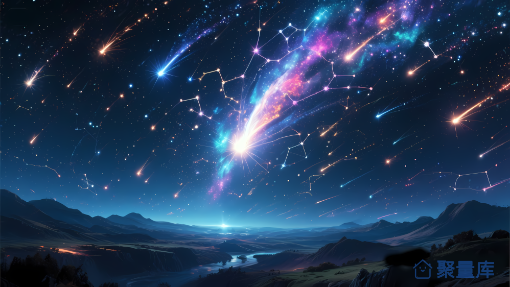 壁纸/流星天际