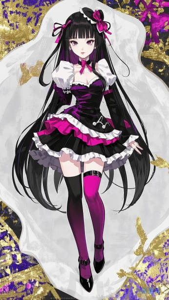 原创角色昭和风格偶像女明星