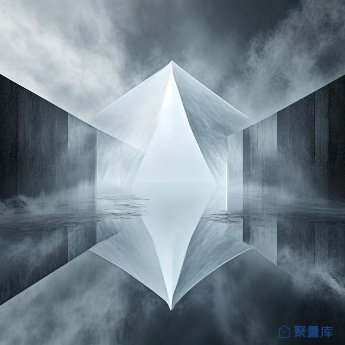 极简素材，空间感强