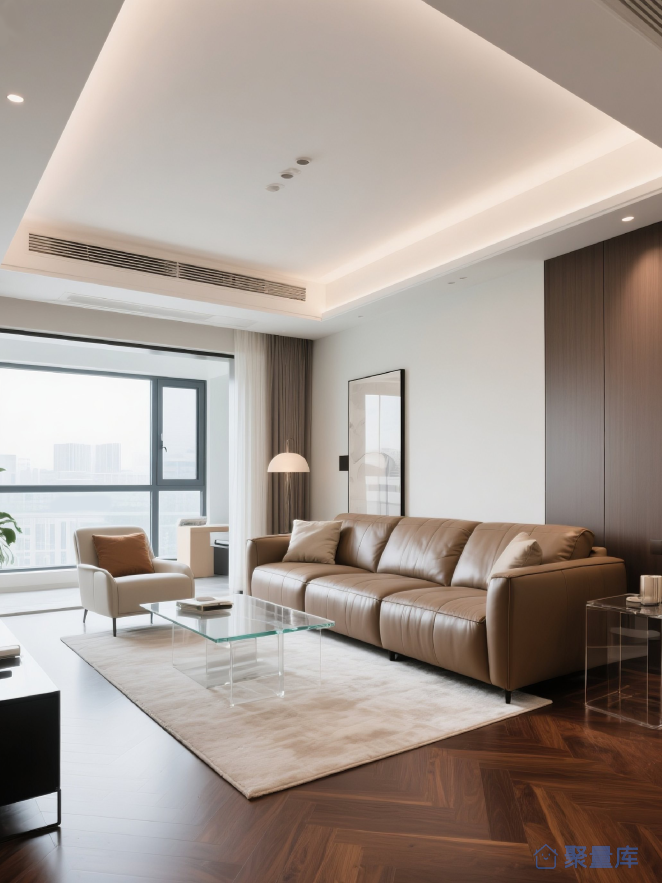 高级感装修客厅家居摄影