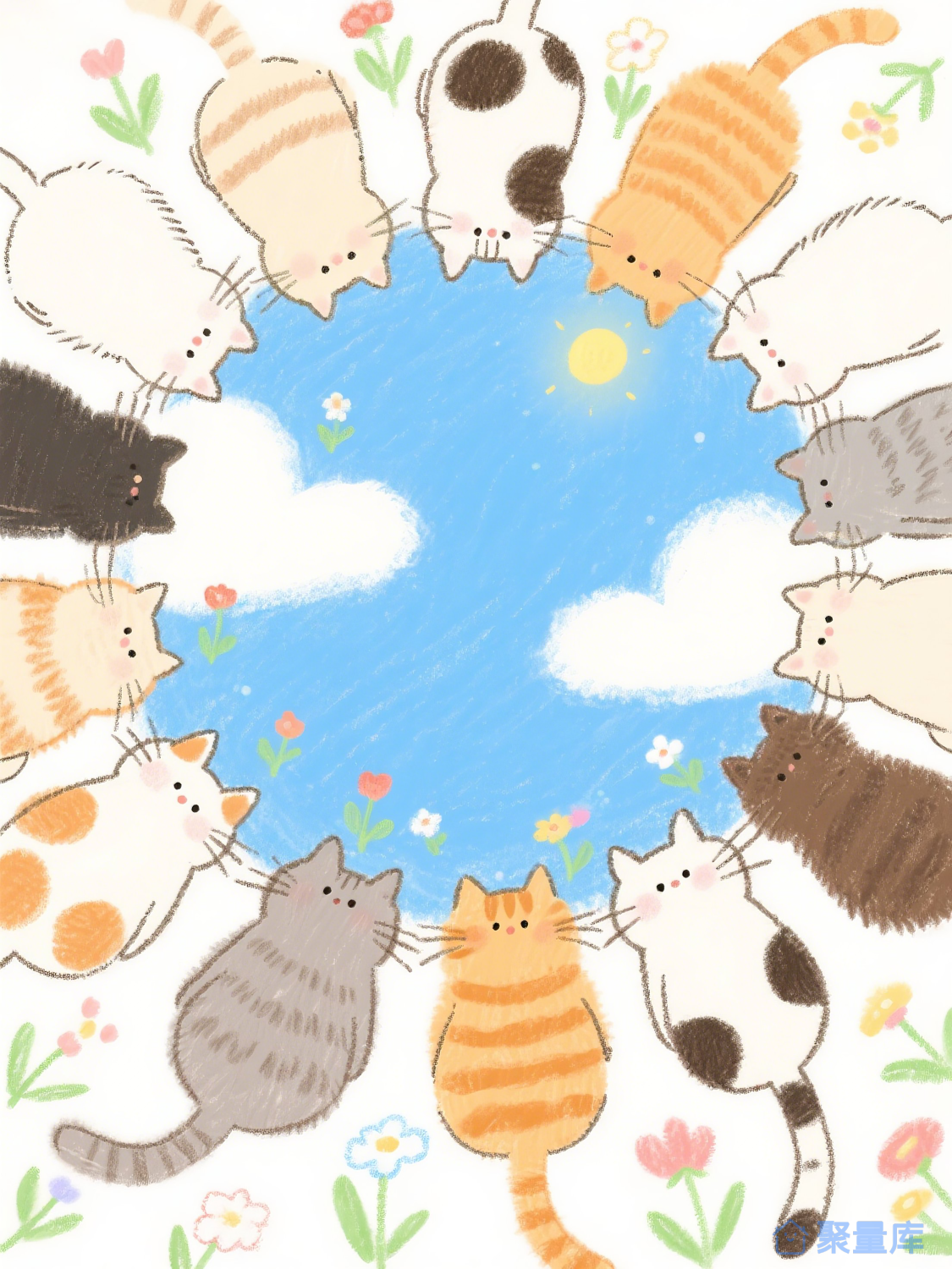 猫猫围圈圈