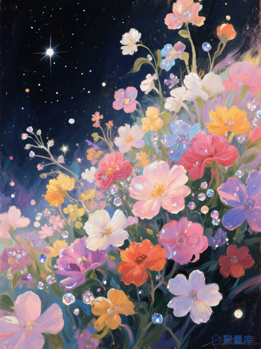 星星夜花海
