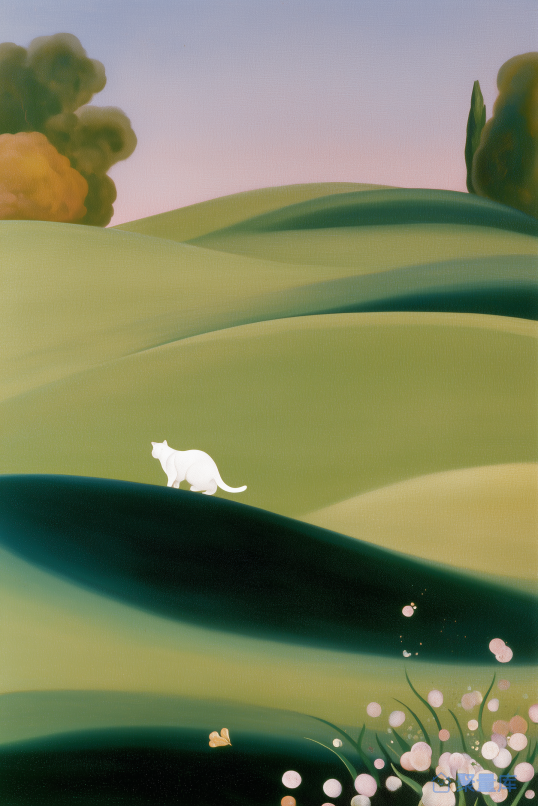 猫猫草地