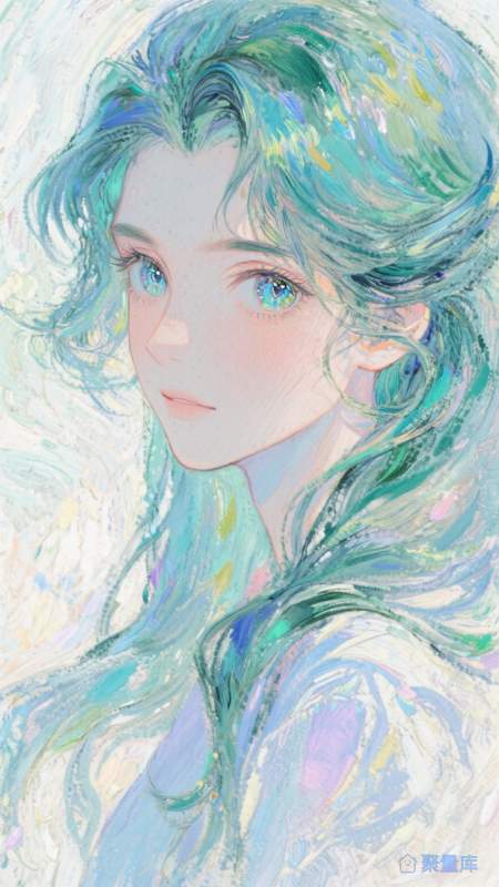 碧眸幻彩 二次元壁纸头像