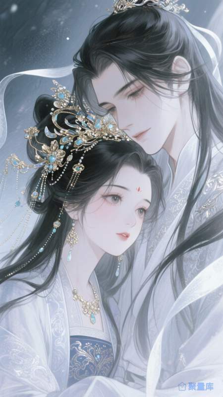 霜雪情长 古风动漫人物小说插画封面壁纸头像