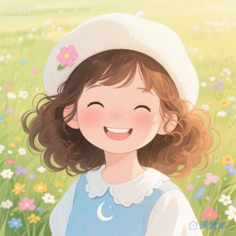 笑在花野