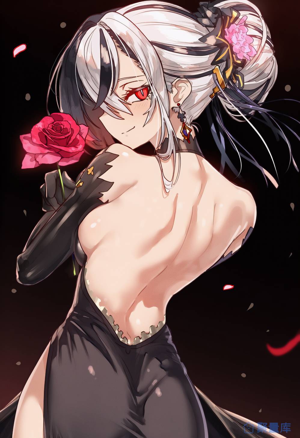 妖艳红花