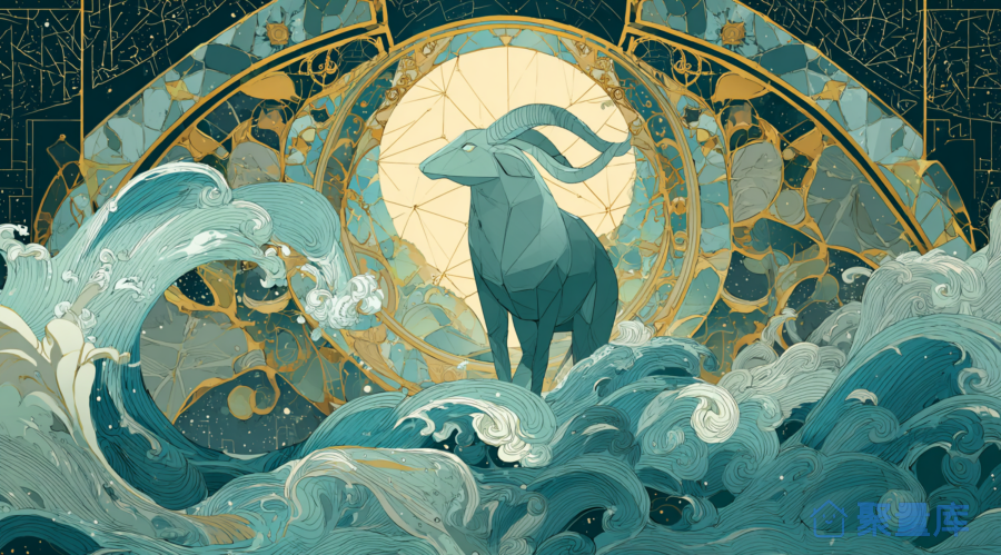 一幅山羊插画1