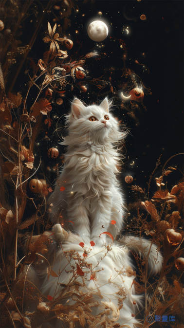 万圣节猫咪壁纸系列