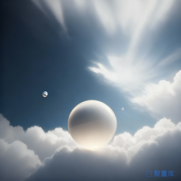 云层中的光球