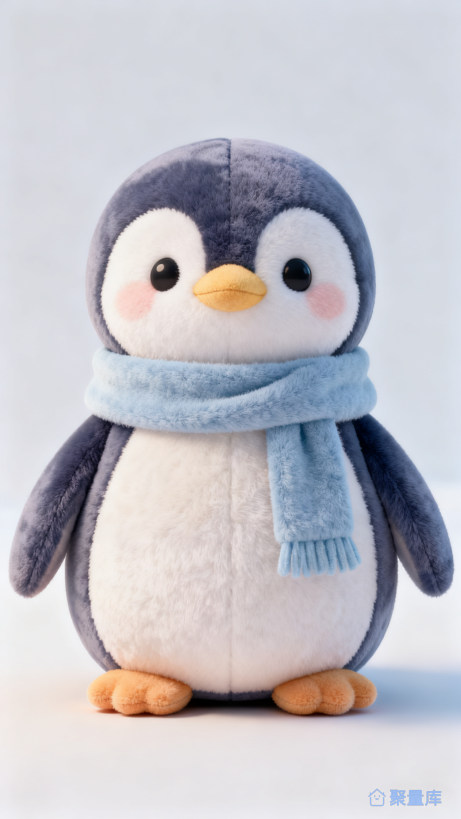 绒雪小企鹅