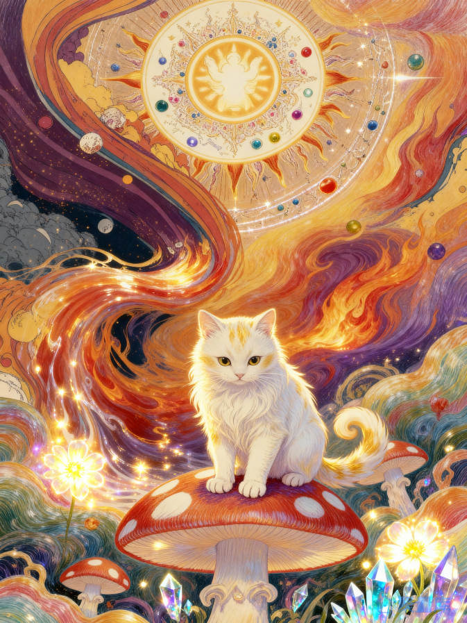 猫 星空 日光3