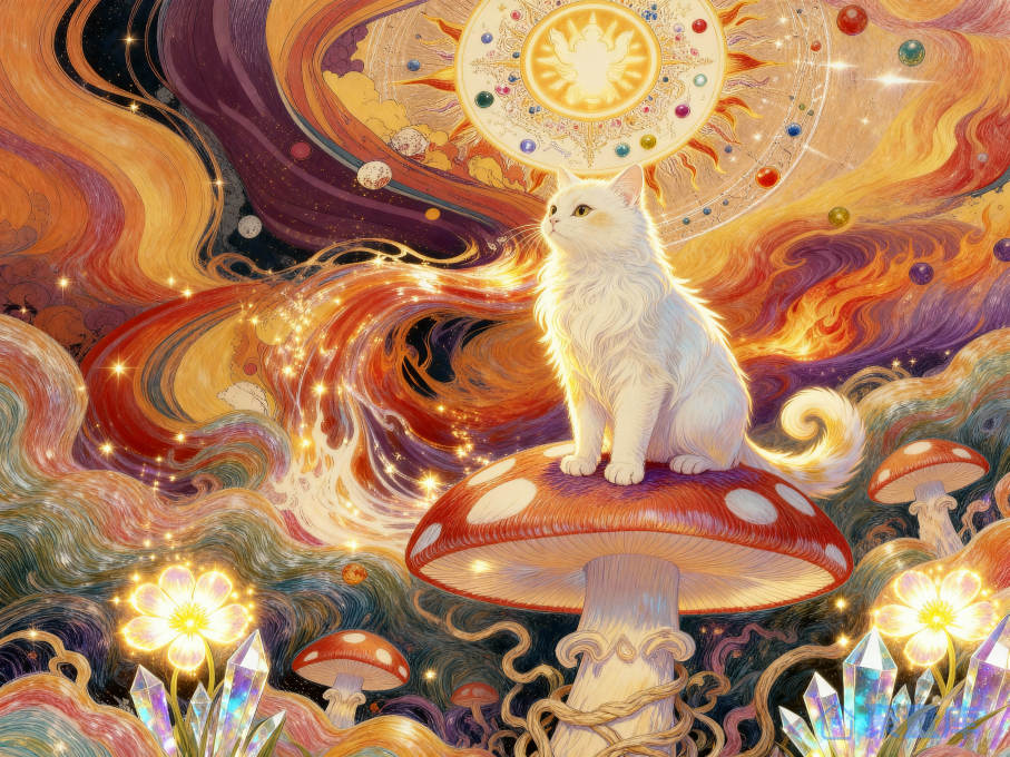 猫 星空 日光2