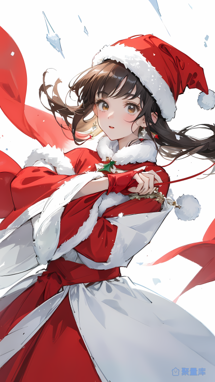 圣诞节少女