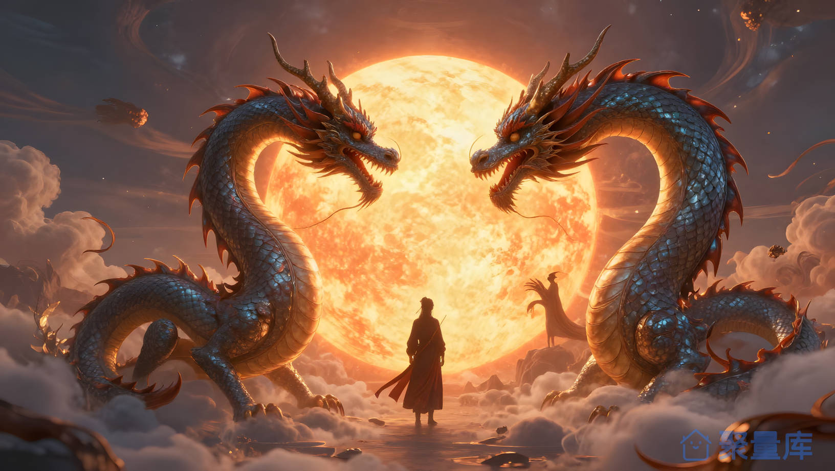 夜晚之光：龙与人类