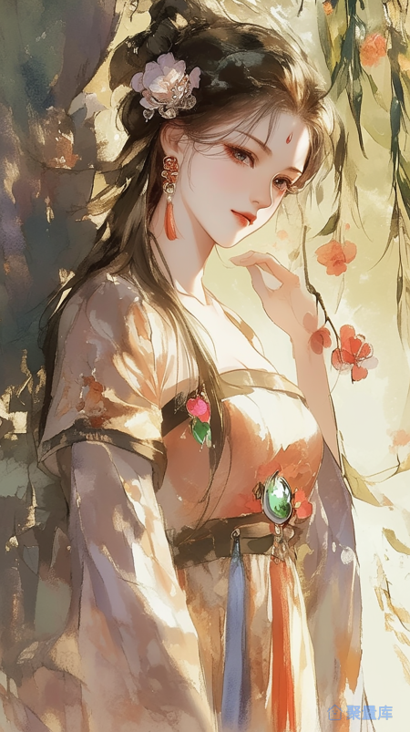 古风封面少女