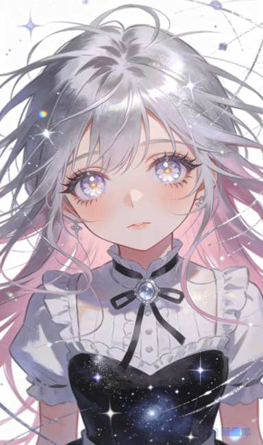 银粉少女