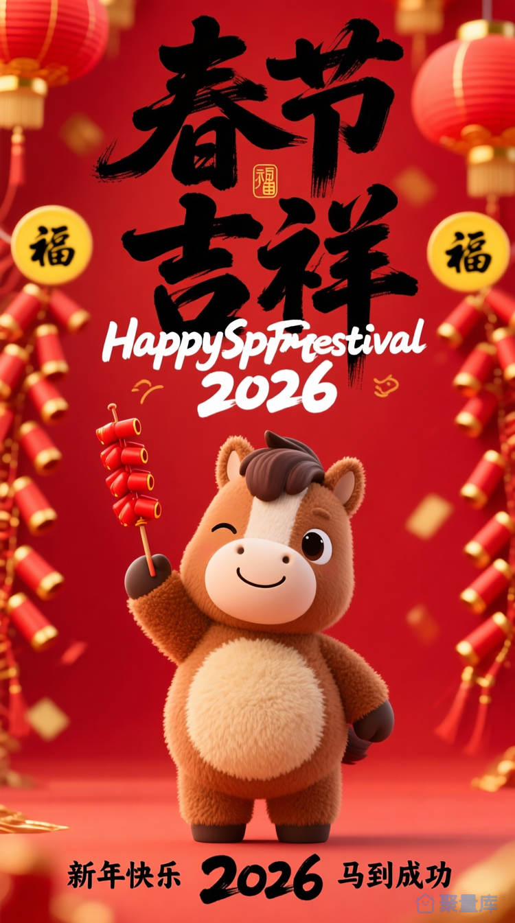 春节吉祥小马2.0