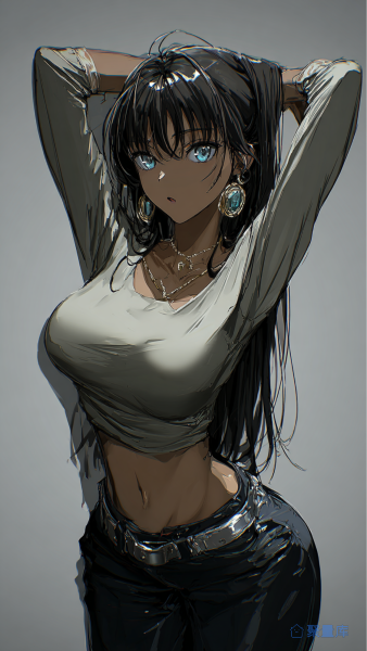 海岸热辣少女