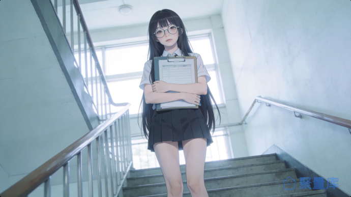 楼梯女孩
