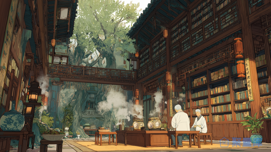 和顺古镇百年图书馆