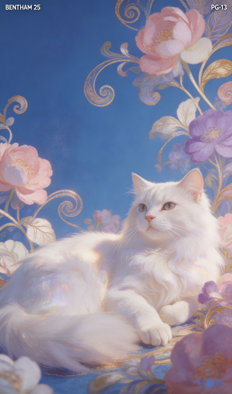 白色猫猫