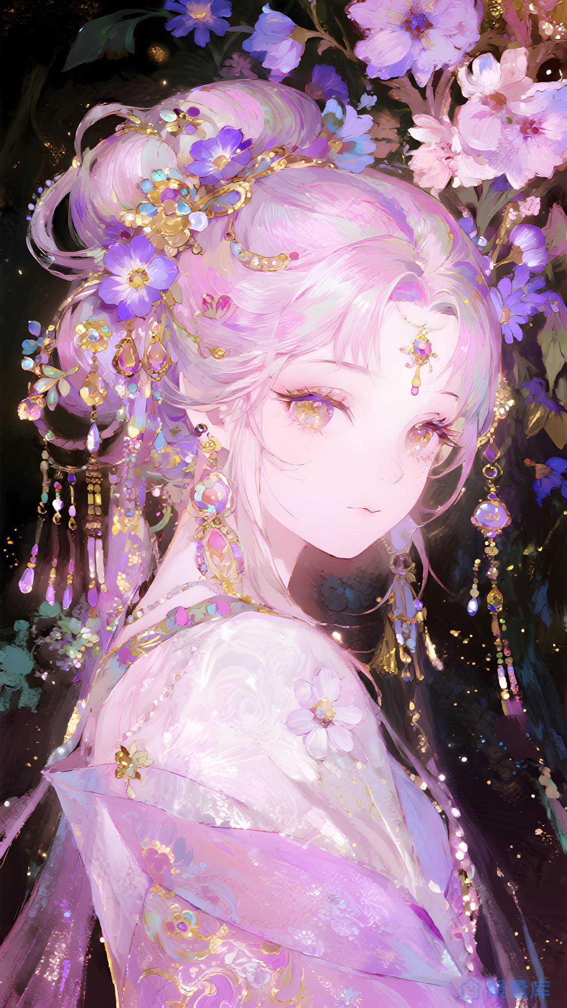 多巴胺华丽古风少女.