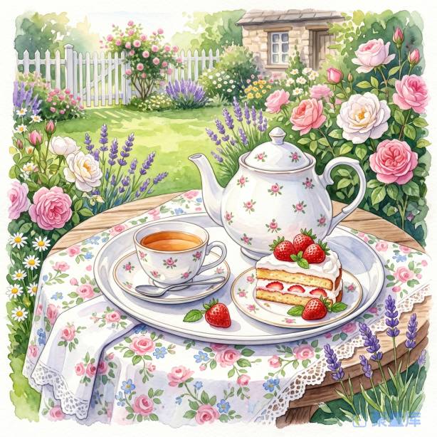 花园里的下午茶
