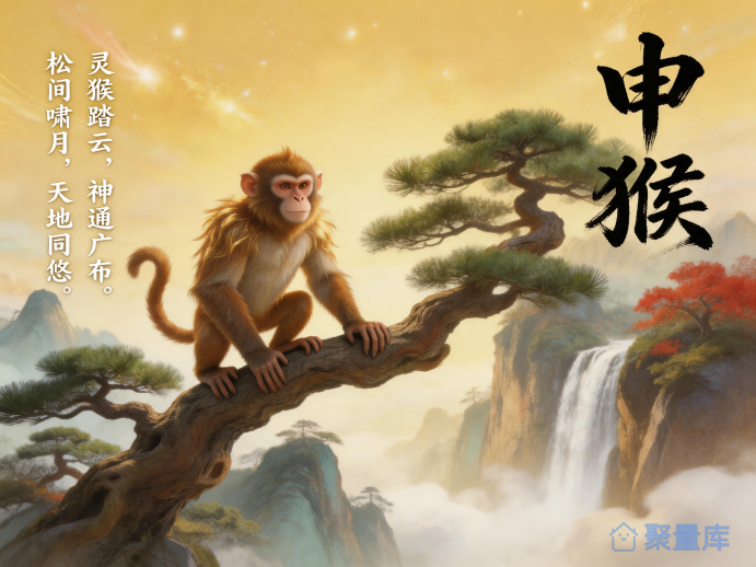 十二生肖——申猴13