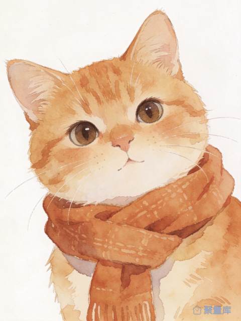 橘猫、头像、治愈
