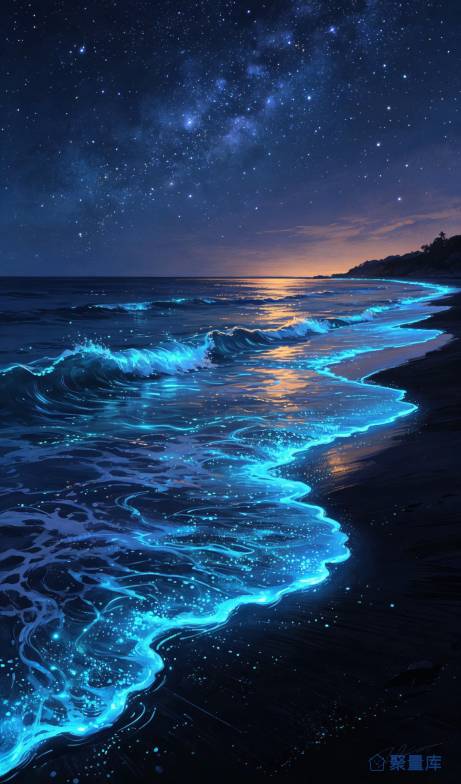 深夜海岸