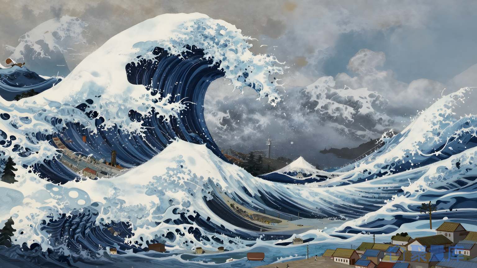 海浪大波