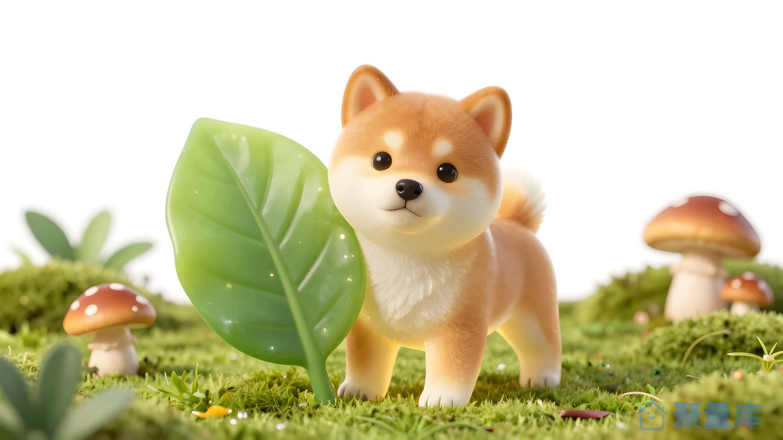 狐叮子在森林中
