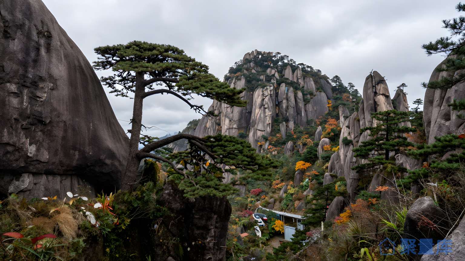 山间景观 山谷