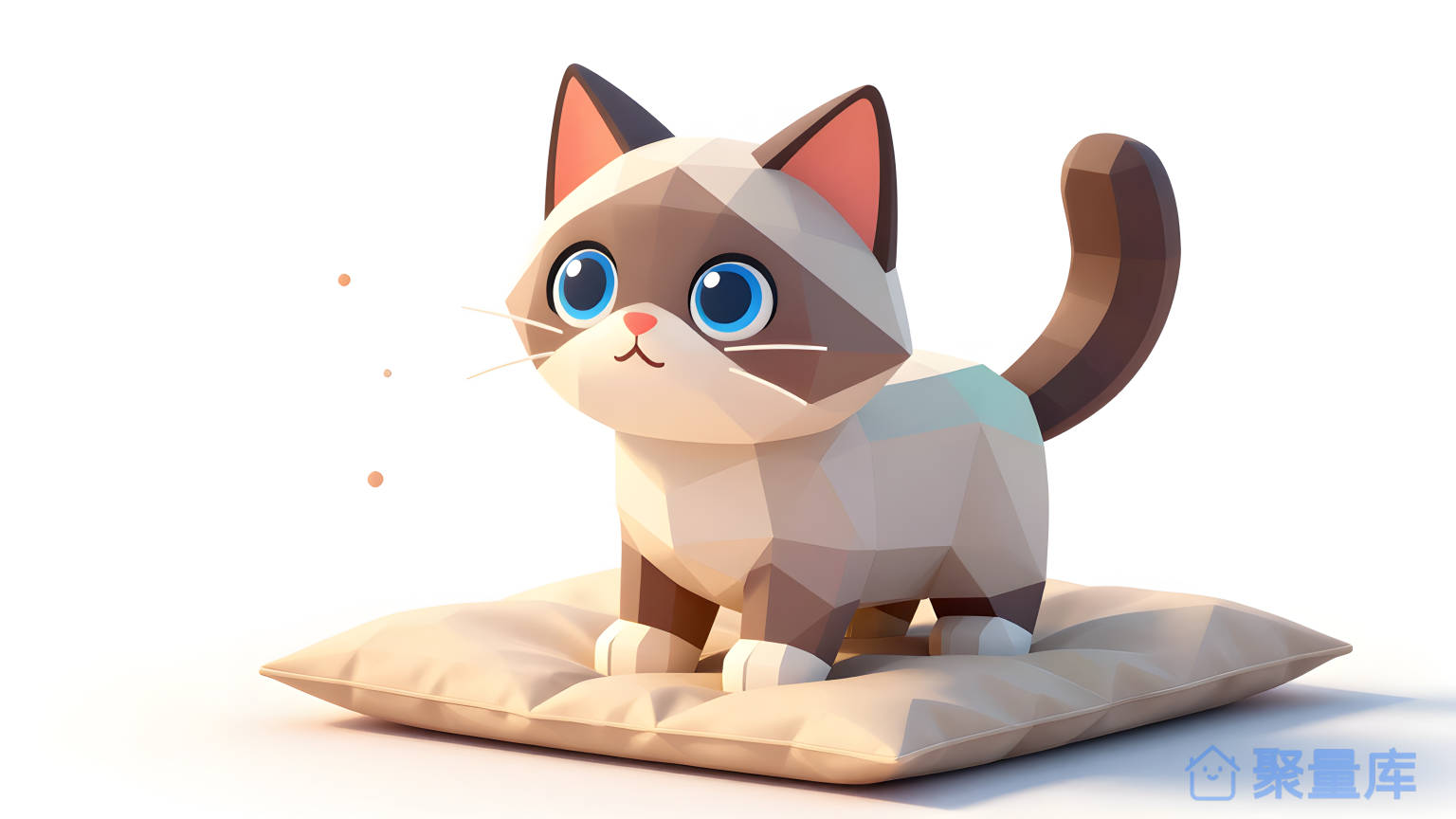 猫在床上 猫 床 纸制作