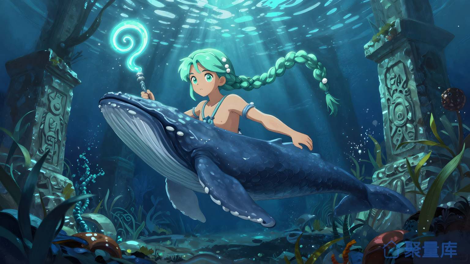 海洋奇幻 女孩