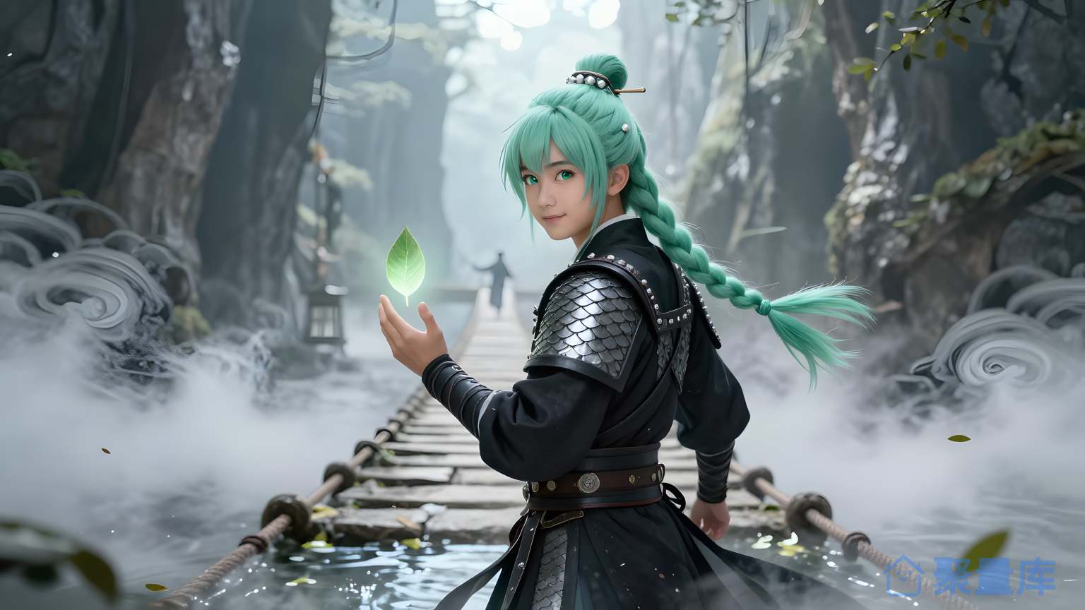 奇美女神在森林中