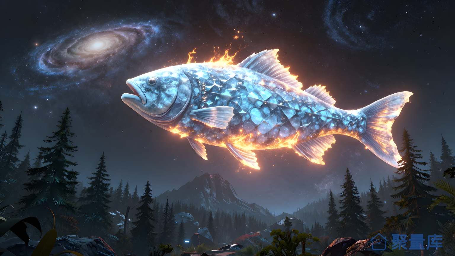 炎鸟在星空间