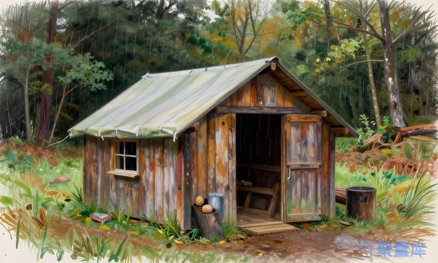 小木屋 小木屋