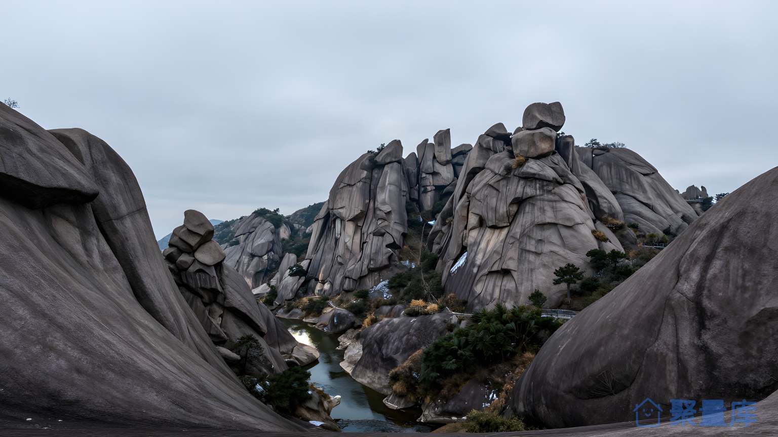 山谷景观 山谷 景观 自然 旅游