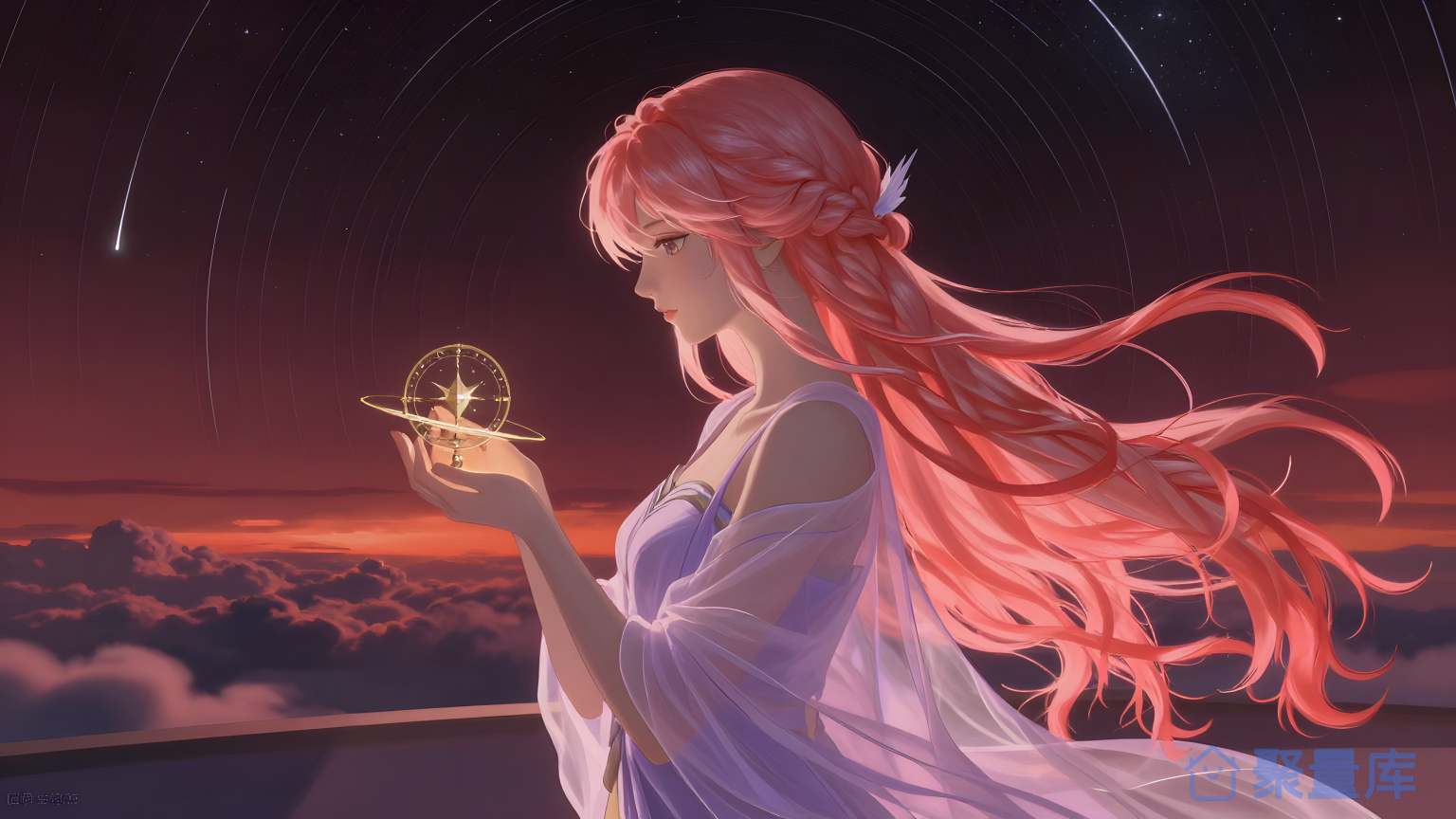 星空下的女孩 幽默