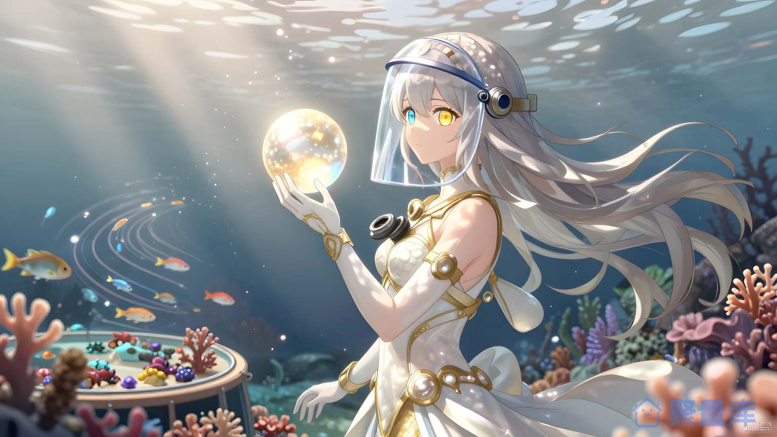 海底美女与珊珠